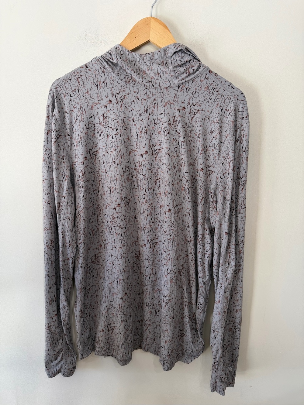 Mountain Hardware Crater Lake Hoodie Lightweight Grey Pullover Sun Shirt Men’s M